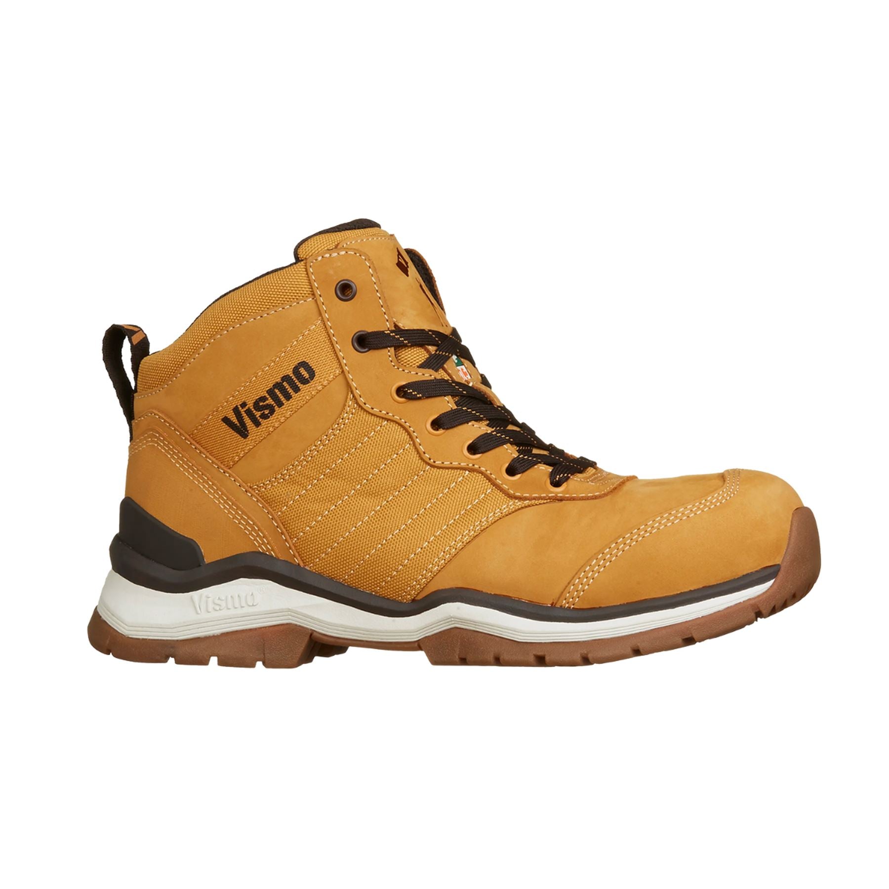Vismo Adults Safety Steel Toe Cap Boot