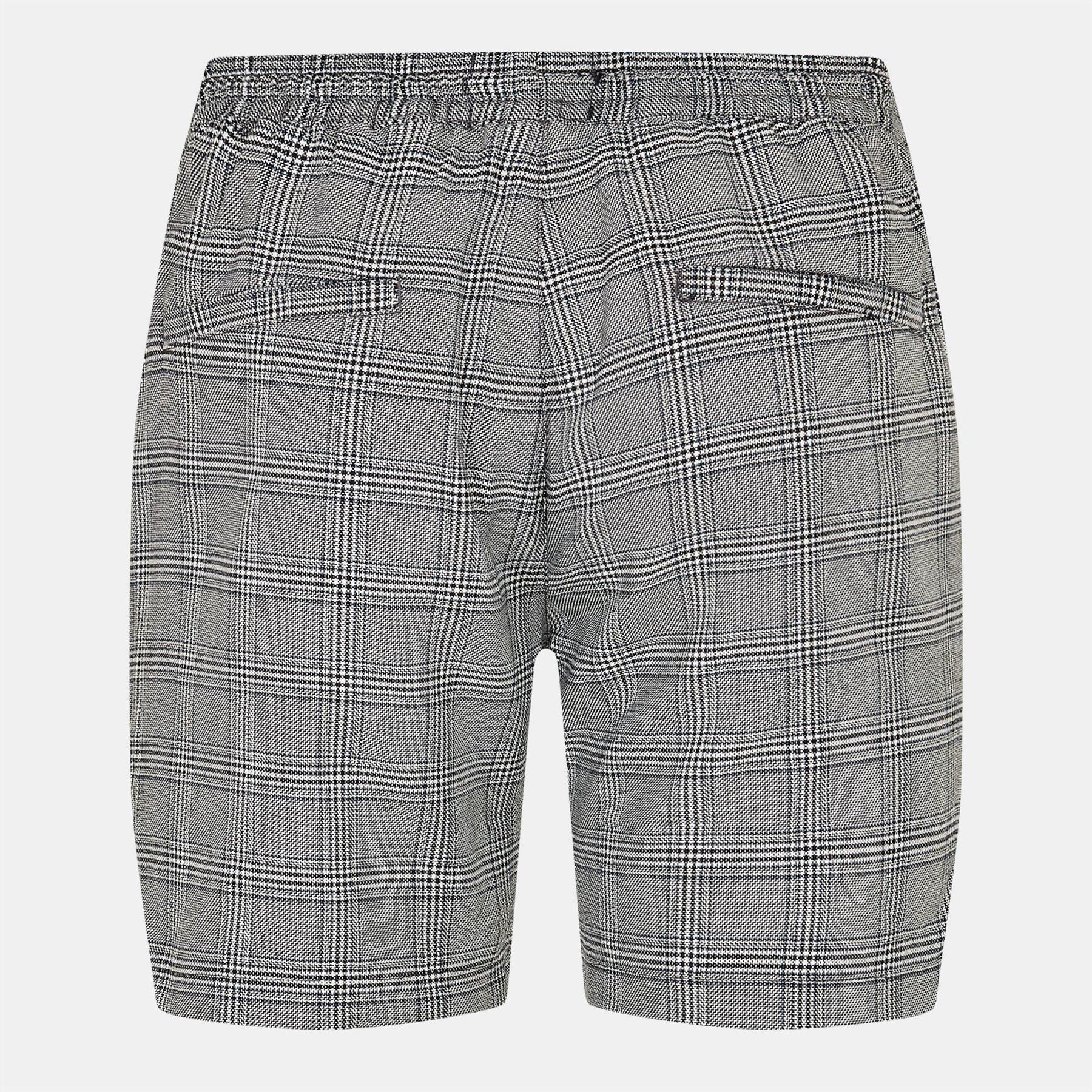 Brave Soul Dyed Check Shorts