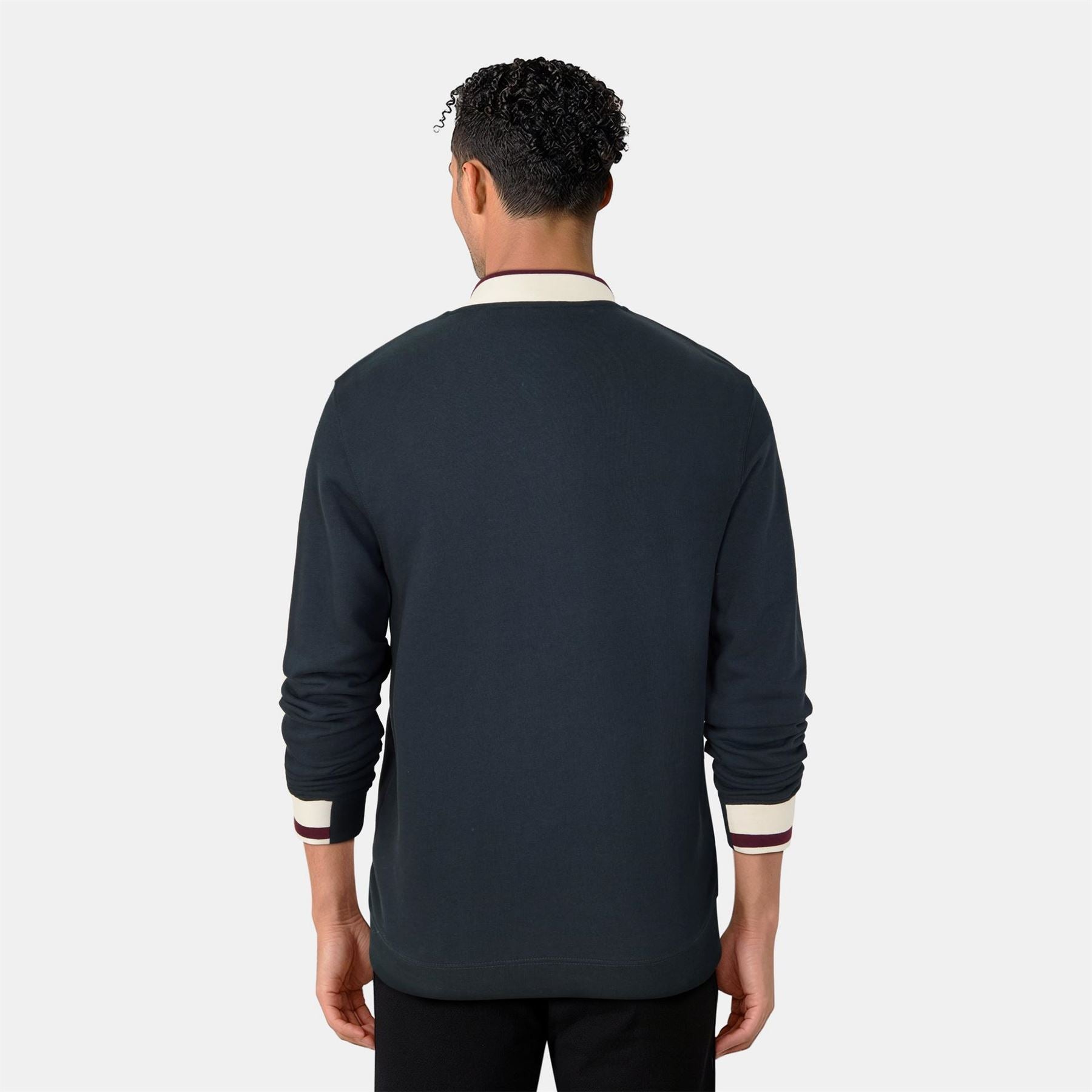 Lyle and Scott Ribbed Cuff Bomber Jacket