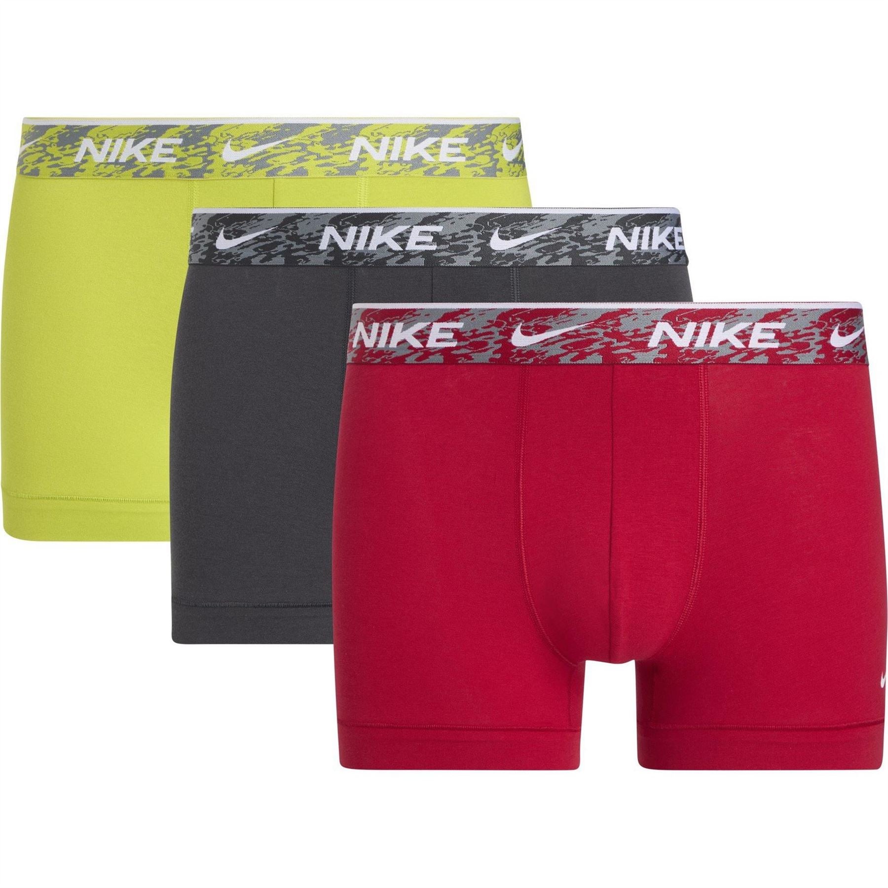 Nike Mens 3 Pack Everyday Cotton Trunks