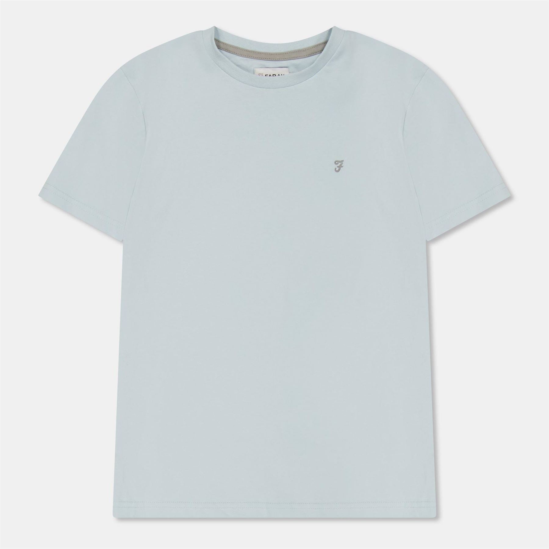 Farah Crew Neck Short Sleeve Regular Fit T-Shirt