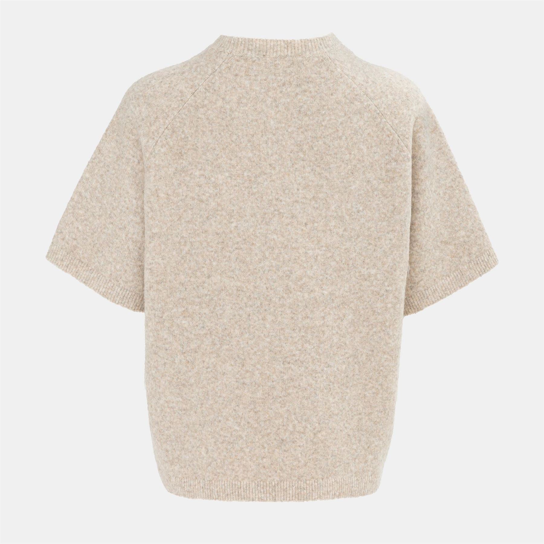 Miso Womens Short Sleeve Knit Tee