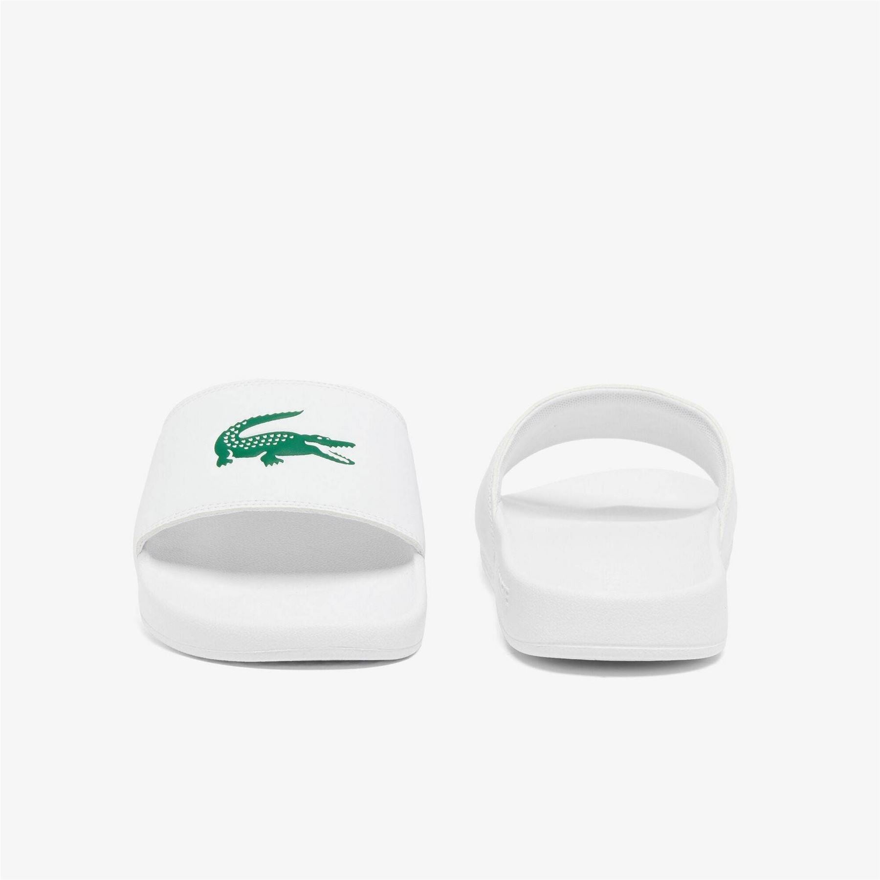 Lacoste Serve Crocodile Print Slide Mules