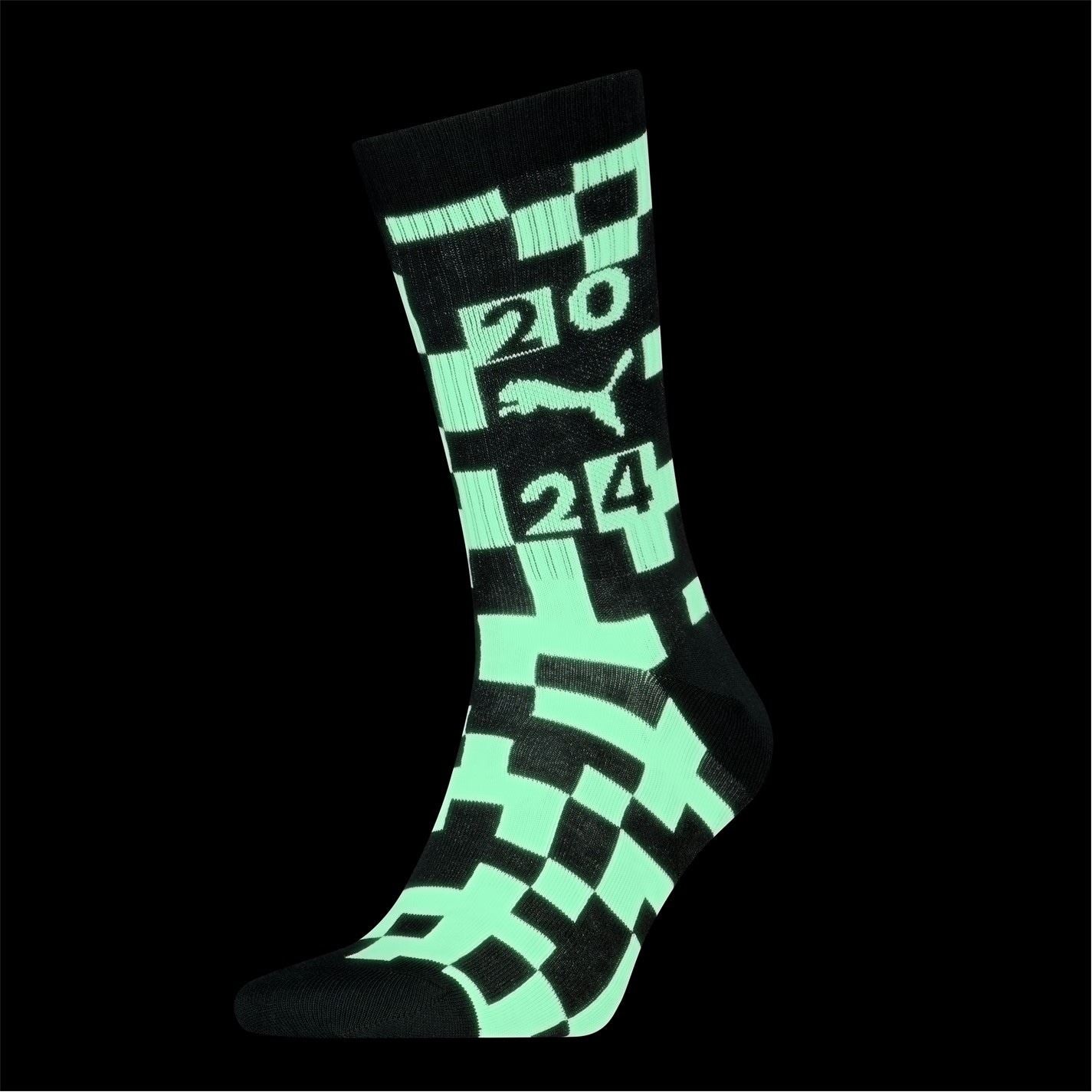 Puma Adults Glow Sport Crew Socks