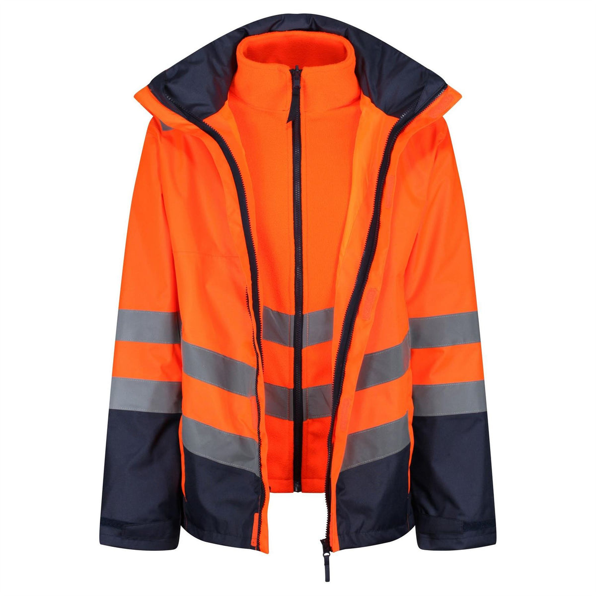 Regatta Color Block Reflective Ribbon Three-in-One Jacket