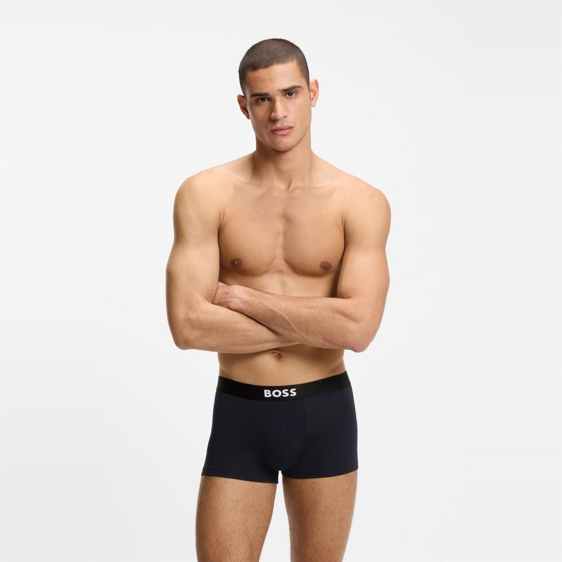 Boss BOSS 3 Pack Boxers with Logo Waistband