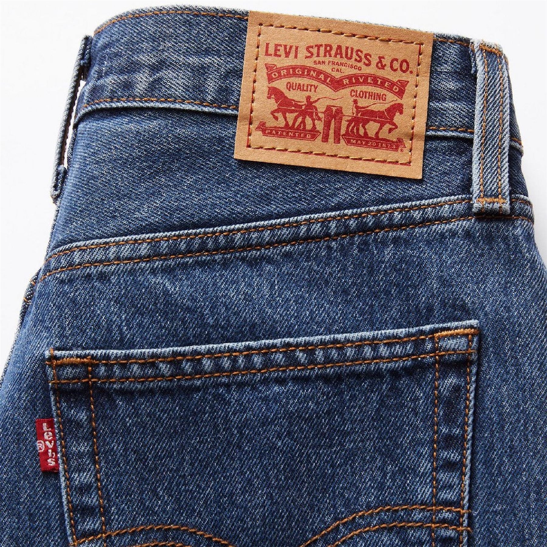 Levis Baggy High Rise Five Pocket Jeans