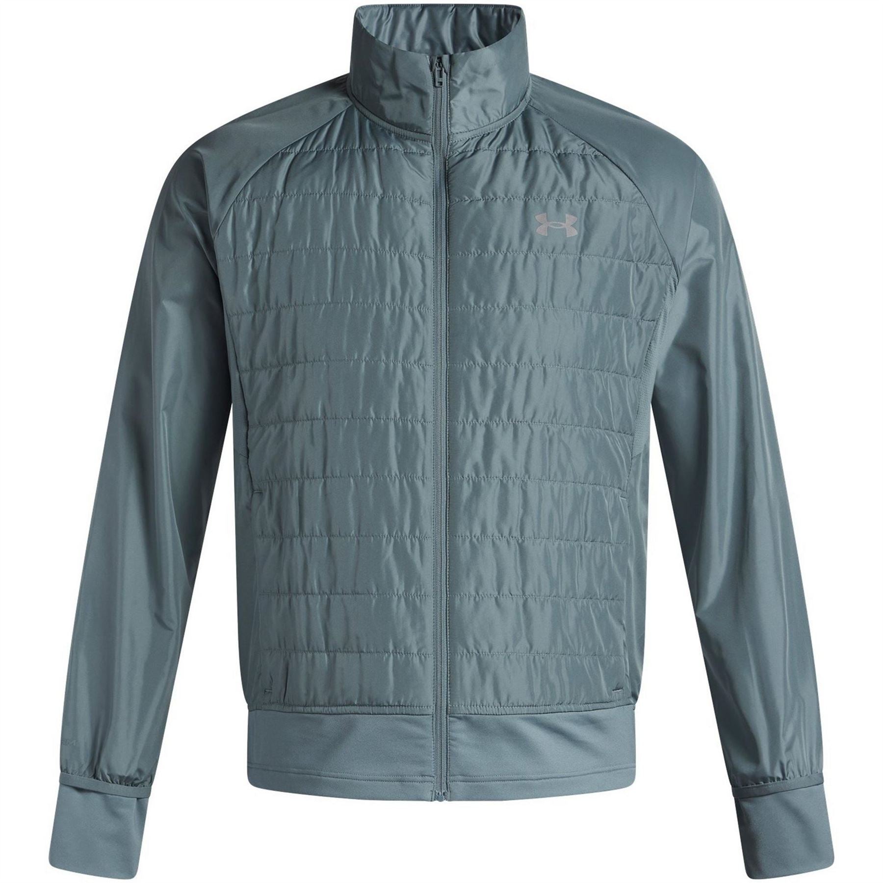Under Armour Launch Solid Patterned High Neck Training Jacket