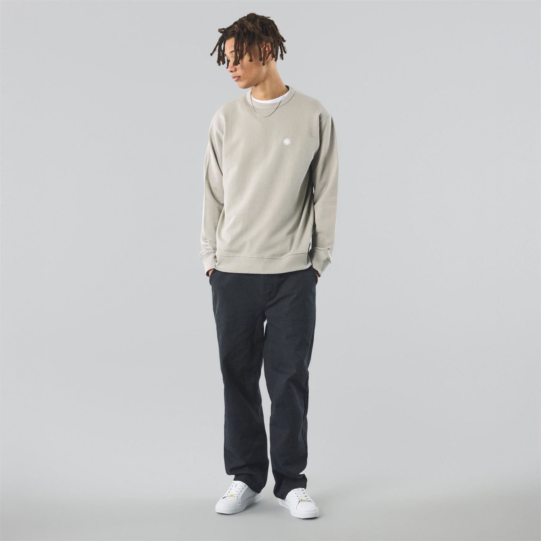 Pretty Green Crew Neck Regular Fit Sweatshirt