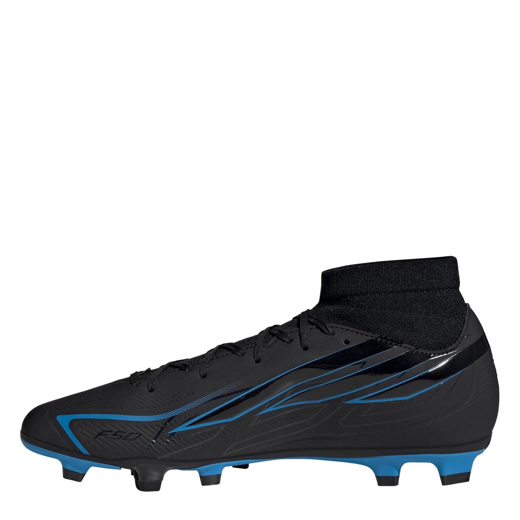 adidas Mens Hyperfast Club Mid Firm Ground   Multi Ground Football Boots