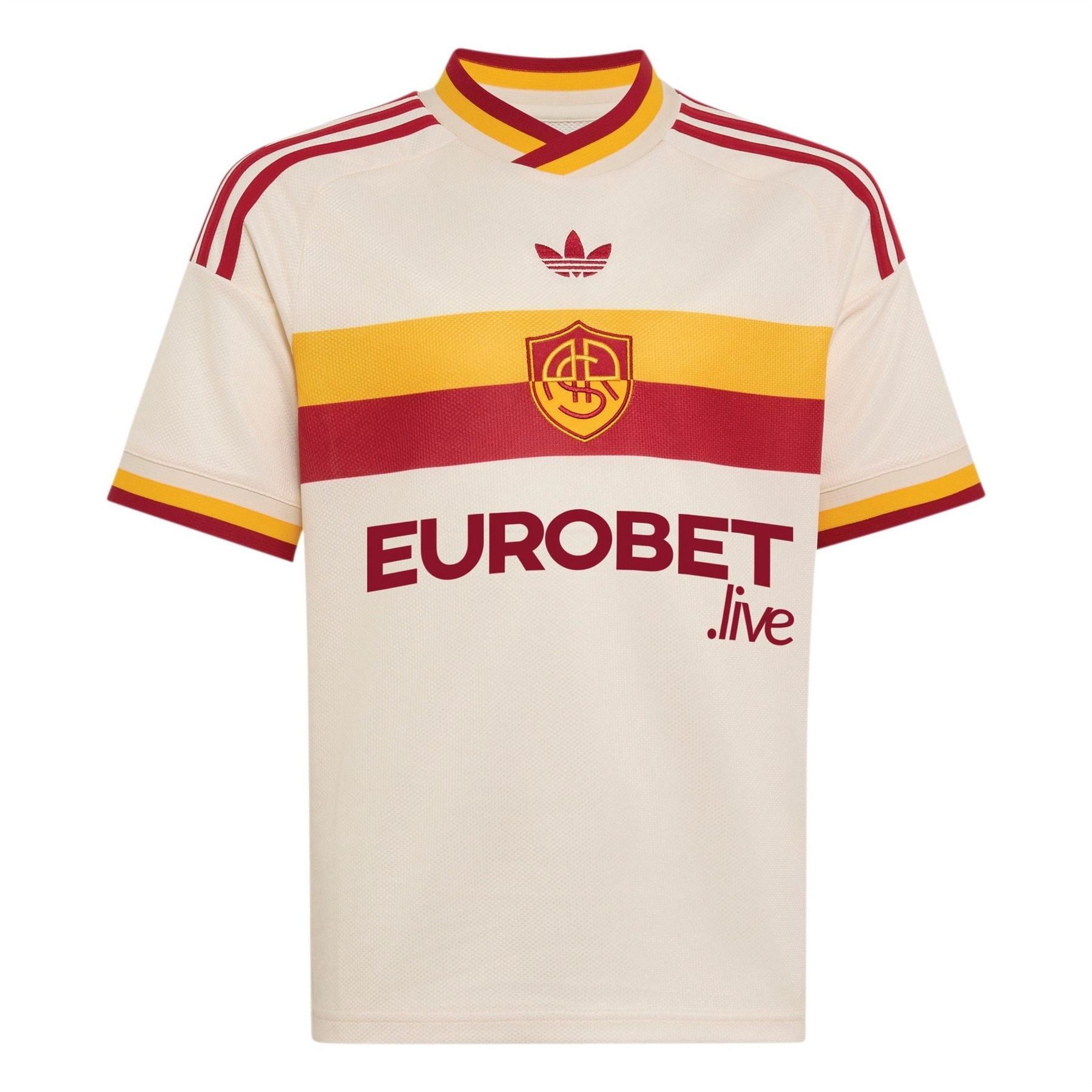 adidas Roma Away Shirt 2026 27 Juniors
