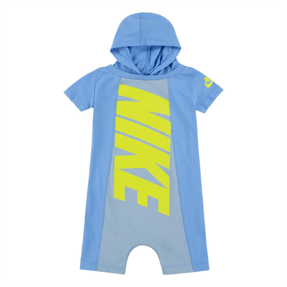 Nike Amplify Logo Print Hooded Romper