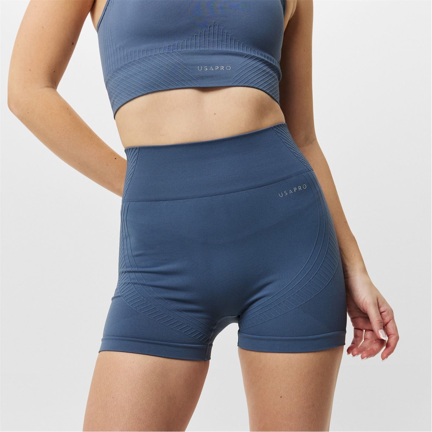 USA Pro Womens Seamless 3 Inch Shorts