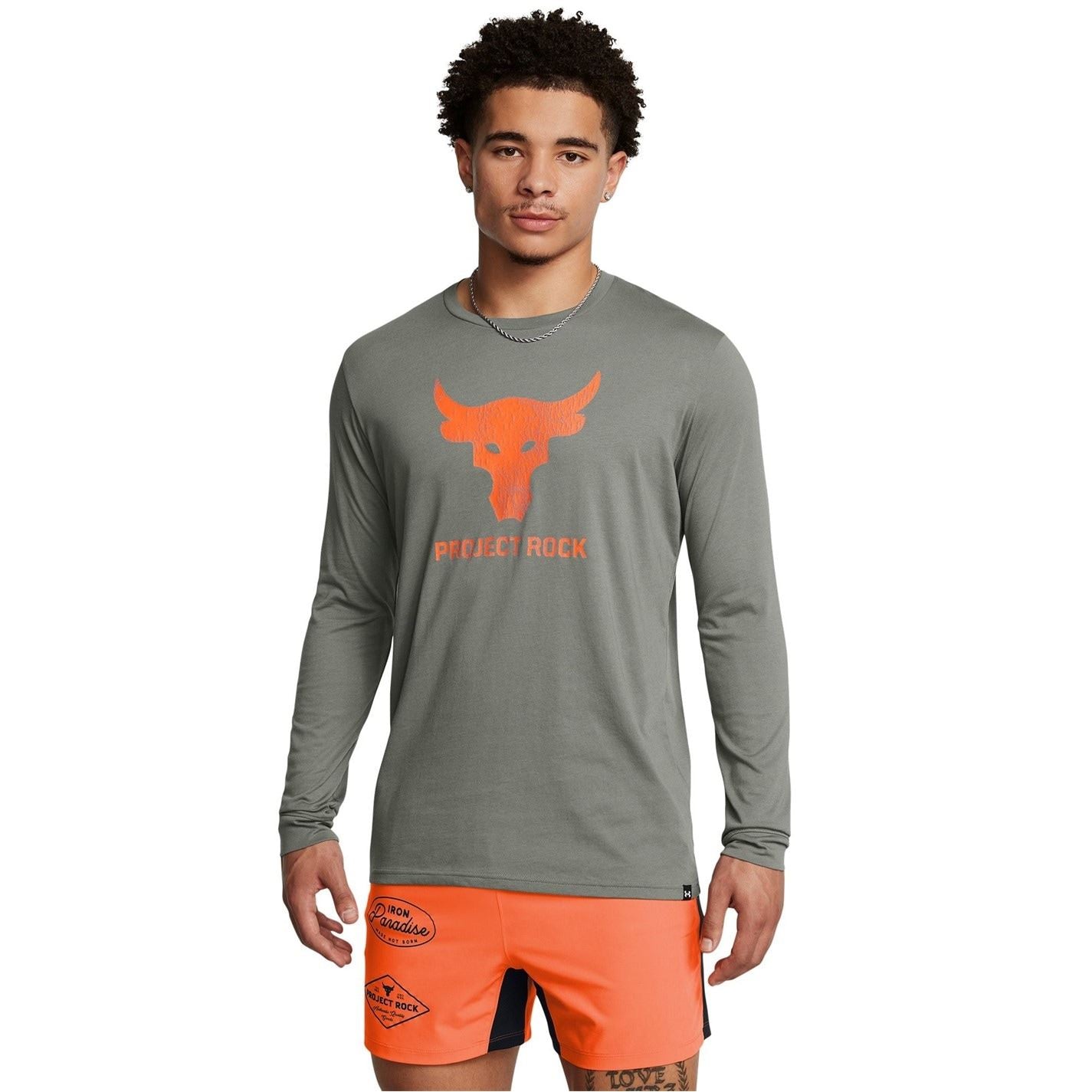 Under Armour Mens Armour Pr Brahma Long Sleeve T-Shirt