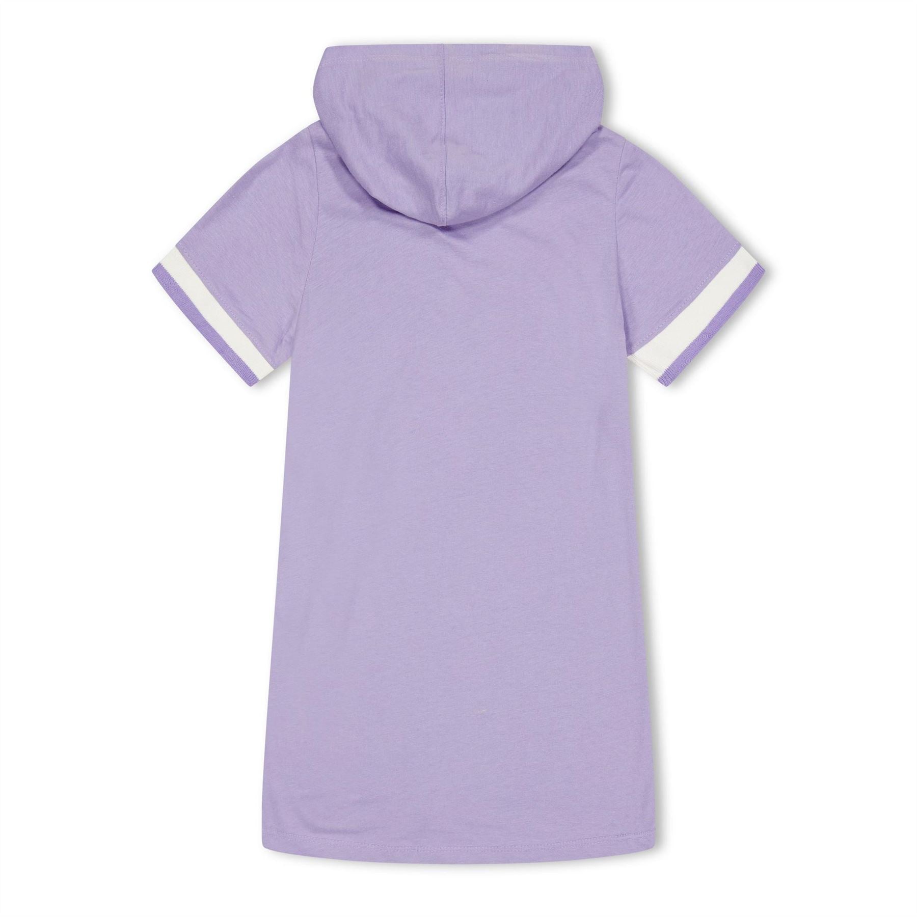Reebok Hooded Neck Short Sleeve Mini Dress