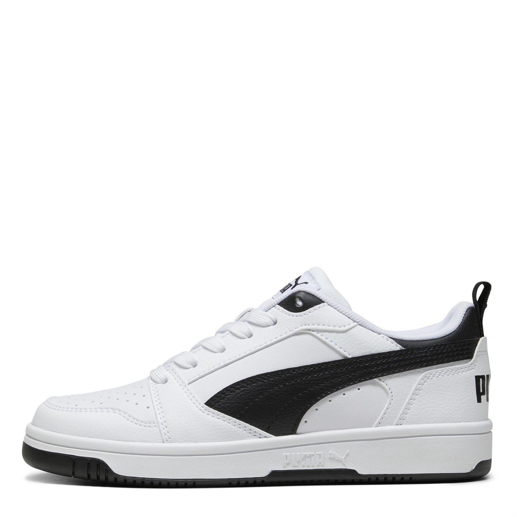 Puma Kids Rebound Lo Jr High Top Trainers
