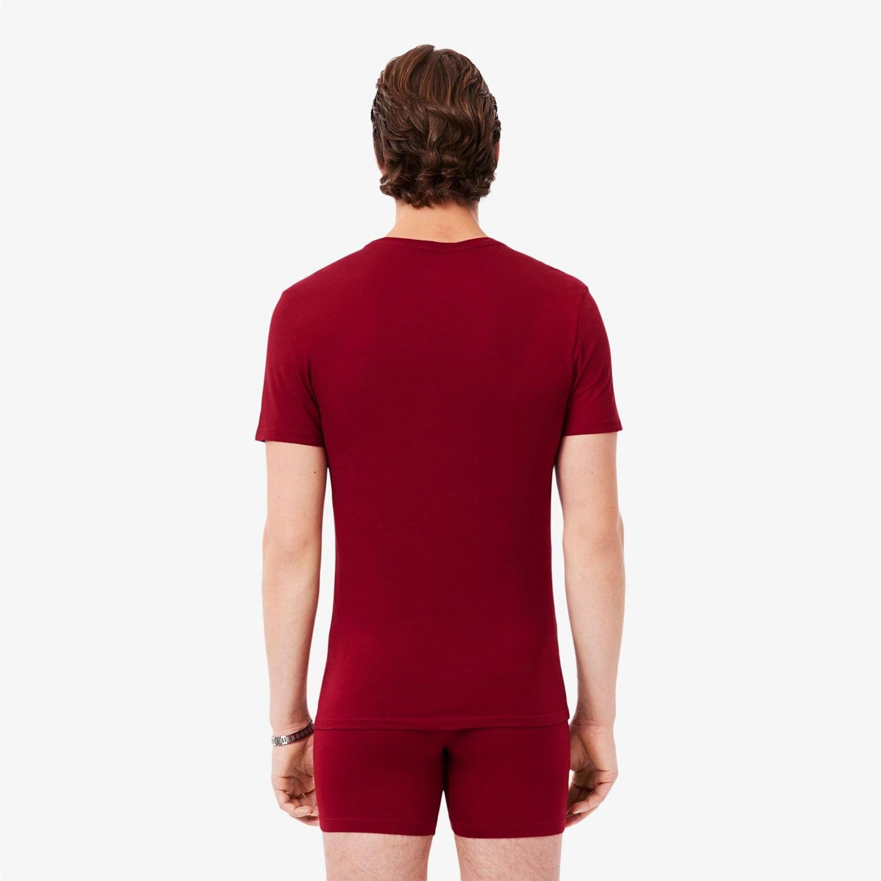 Lacoste 3 Pack Slim Fit T-Shirts