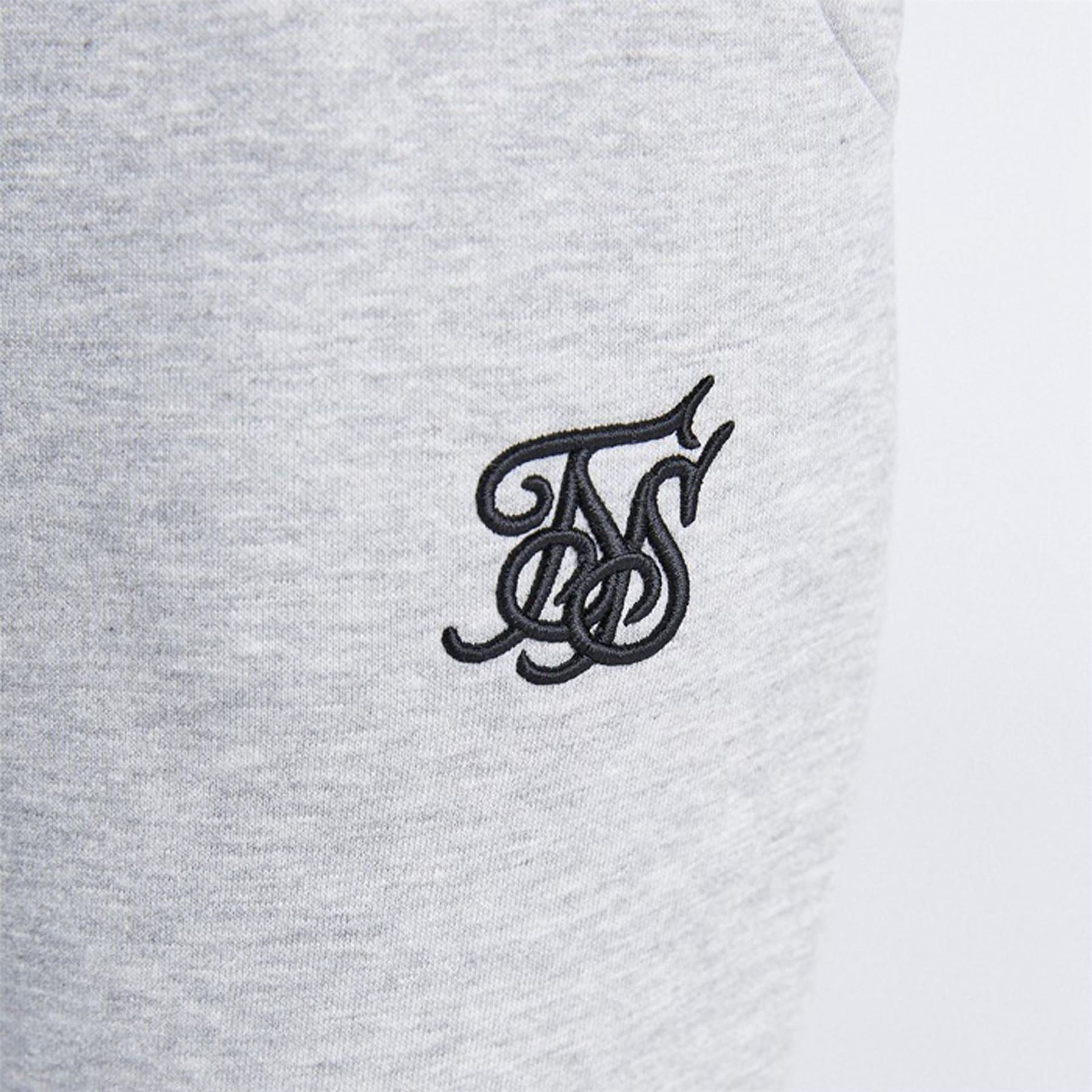 SikSilk Cropped Crew Neck Regular Fit T-Shirt