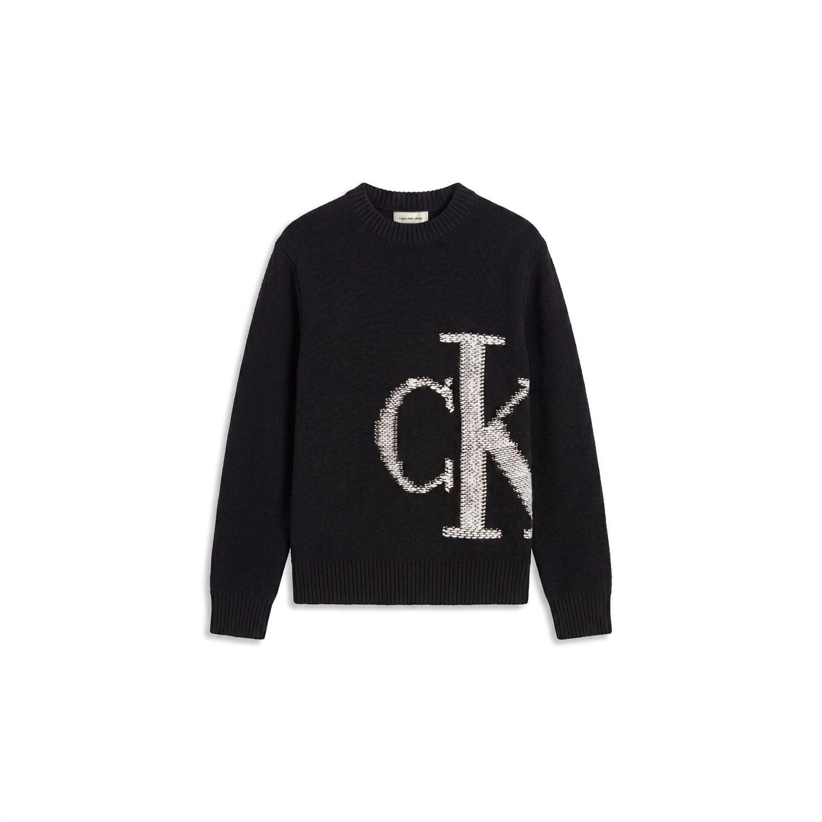 Calvin Klein Jeans Mono Cotton Crew Neck Jumper