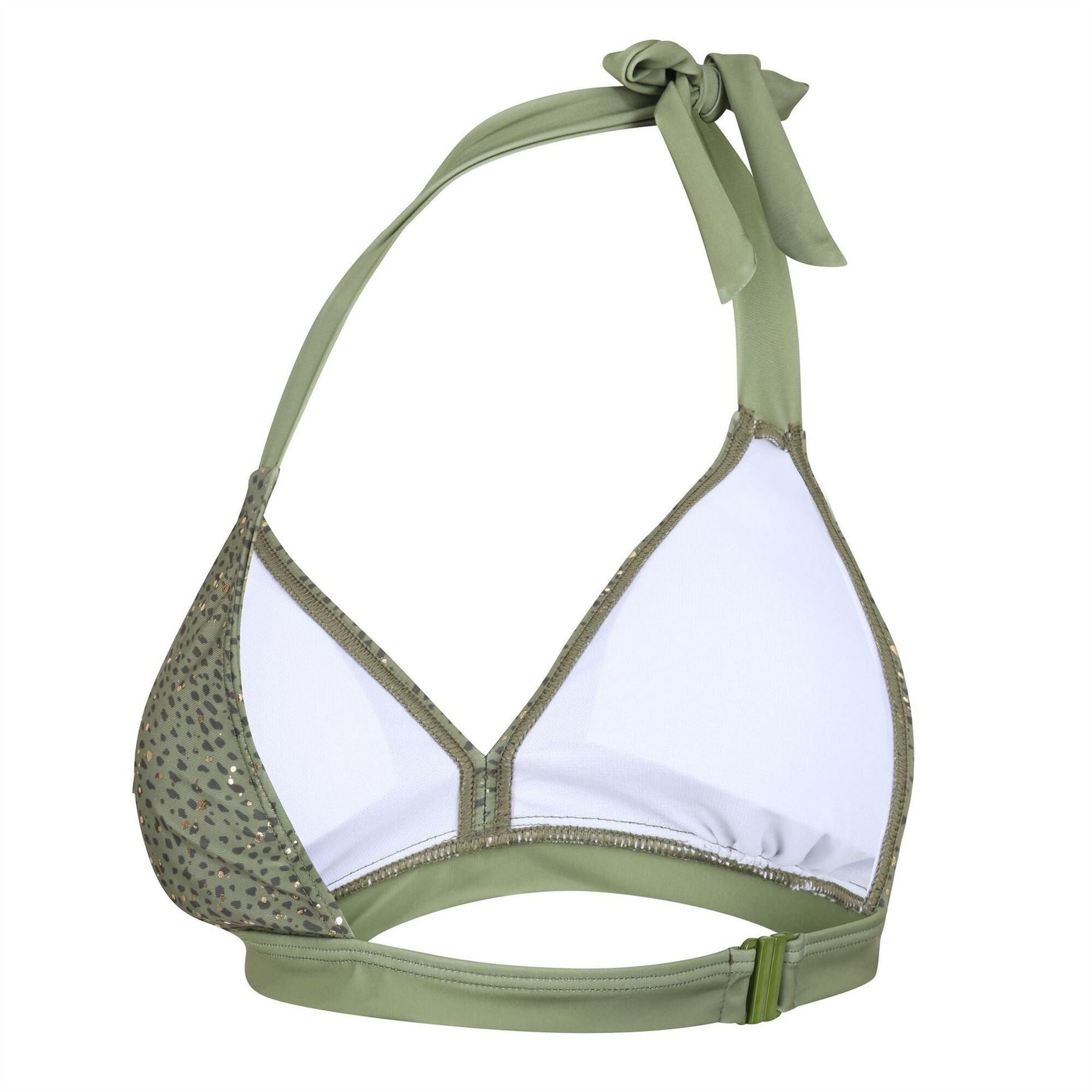 Regatta Flavia Leopard Patterned Triangle Bikini Top