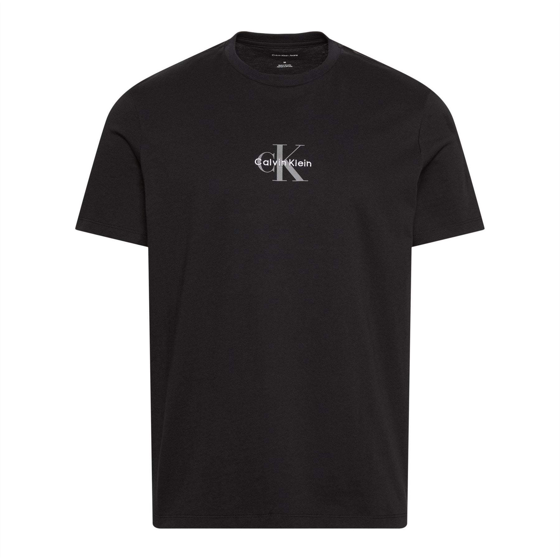 Calvin Klein Jeans Graphic Crew Neck Short Sleeve Jersey T-Shirt