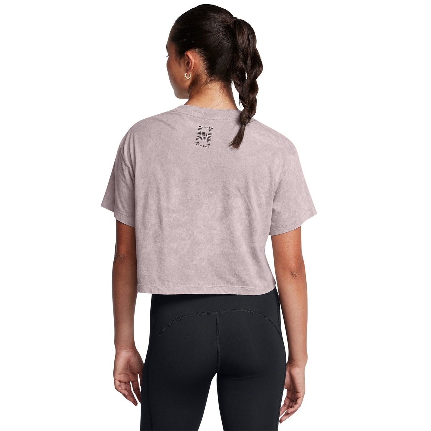 Under Armour Run Relaxed Fit Cropped Short Sleeve Competition T-Shirt
