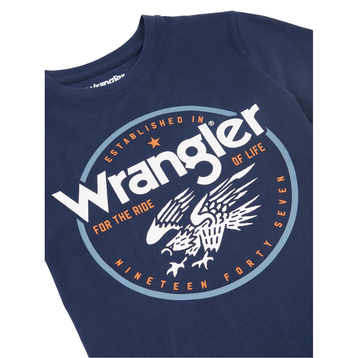 Wrangler Eagle Regular Fit Crew Neck T-Shirt
