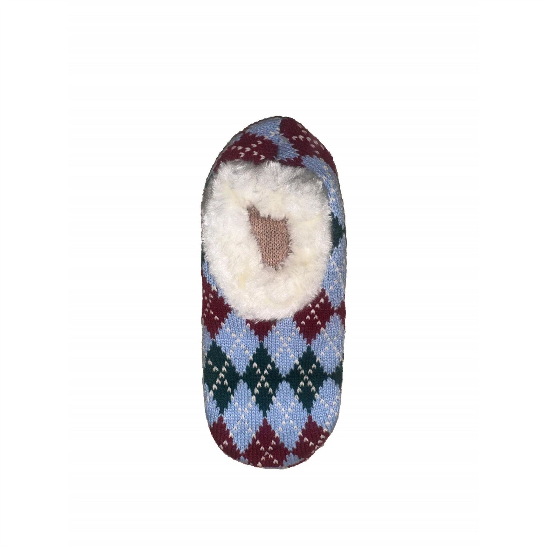 Miso Christmas Jacquard Machine Washable Slipper Socks