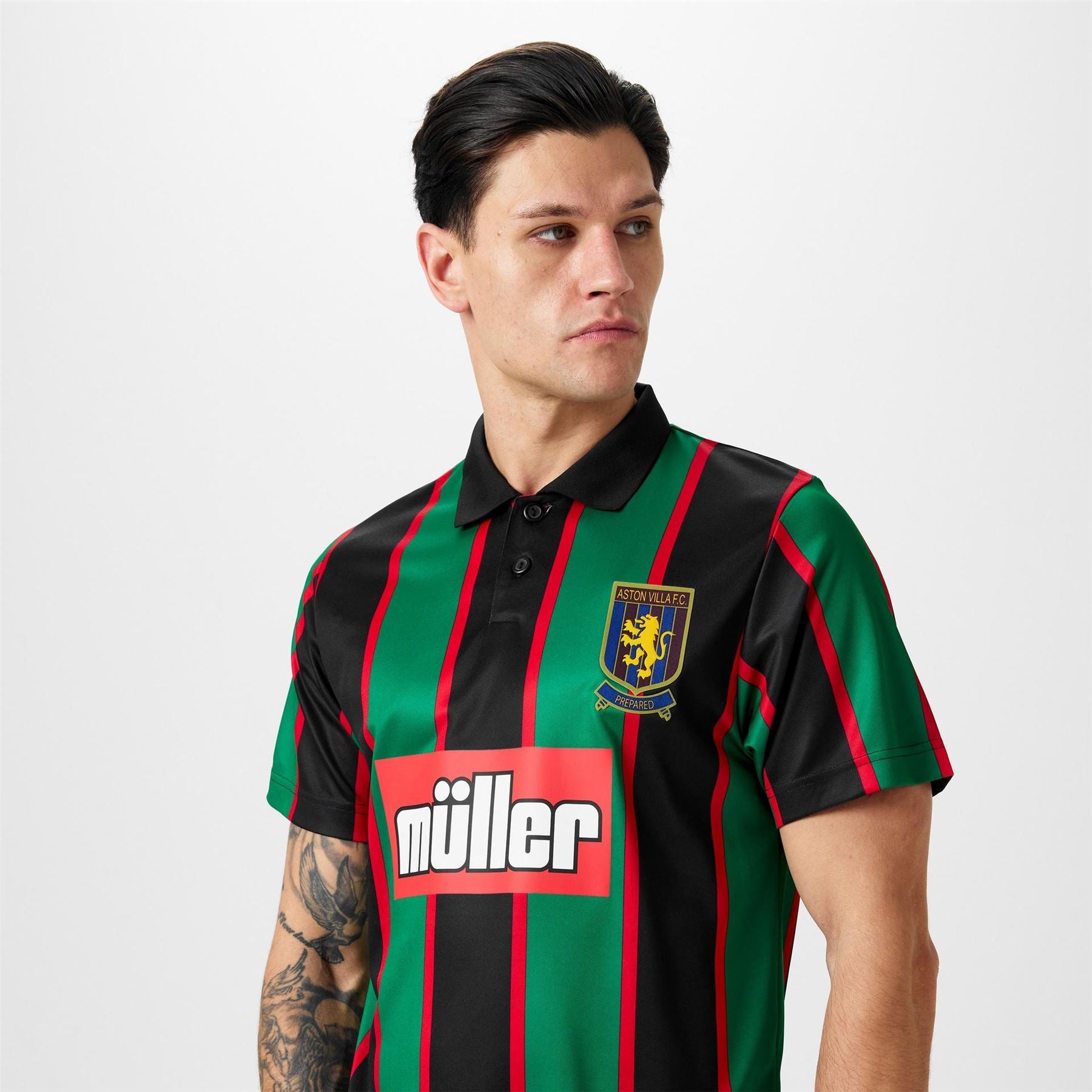 Score Draw Aston Villa Retro Away Shirt 94 Adults