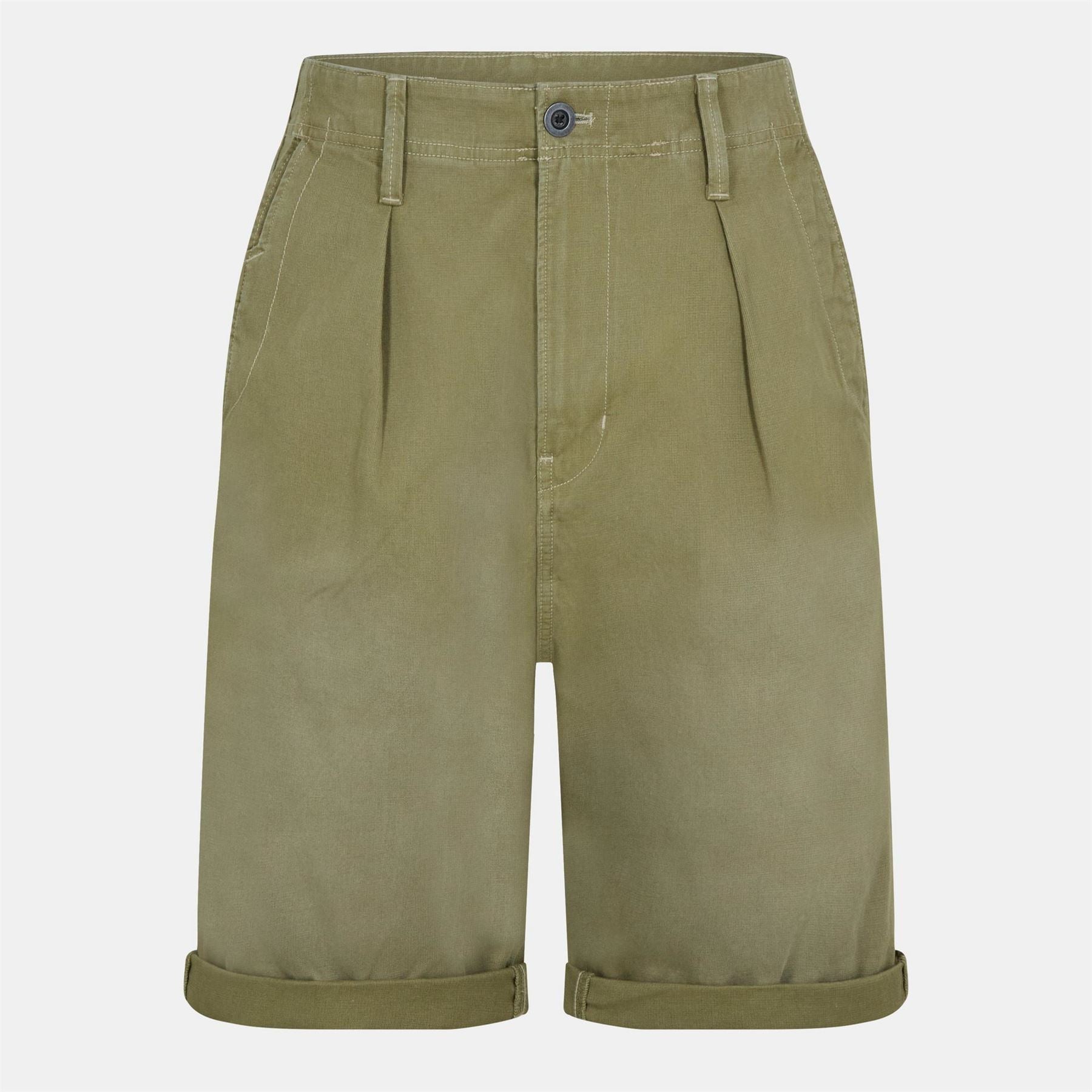 G Star Pleated Shorts
