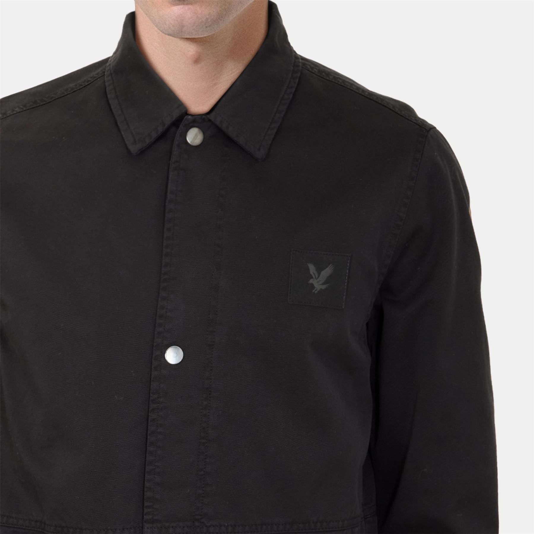 Lyle and Scott Collared Neck Regular Fit Chore Coat