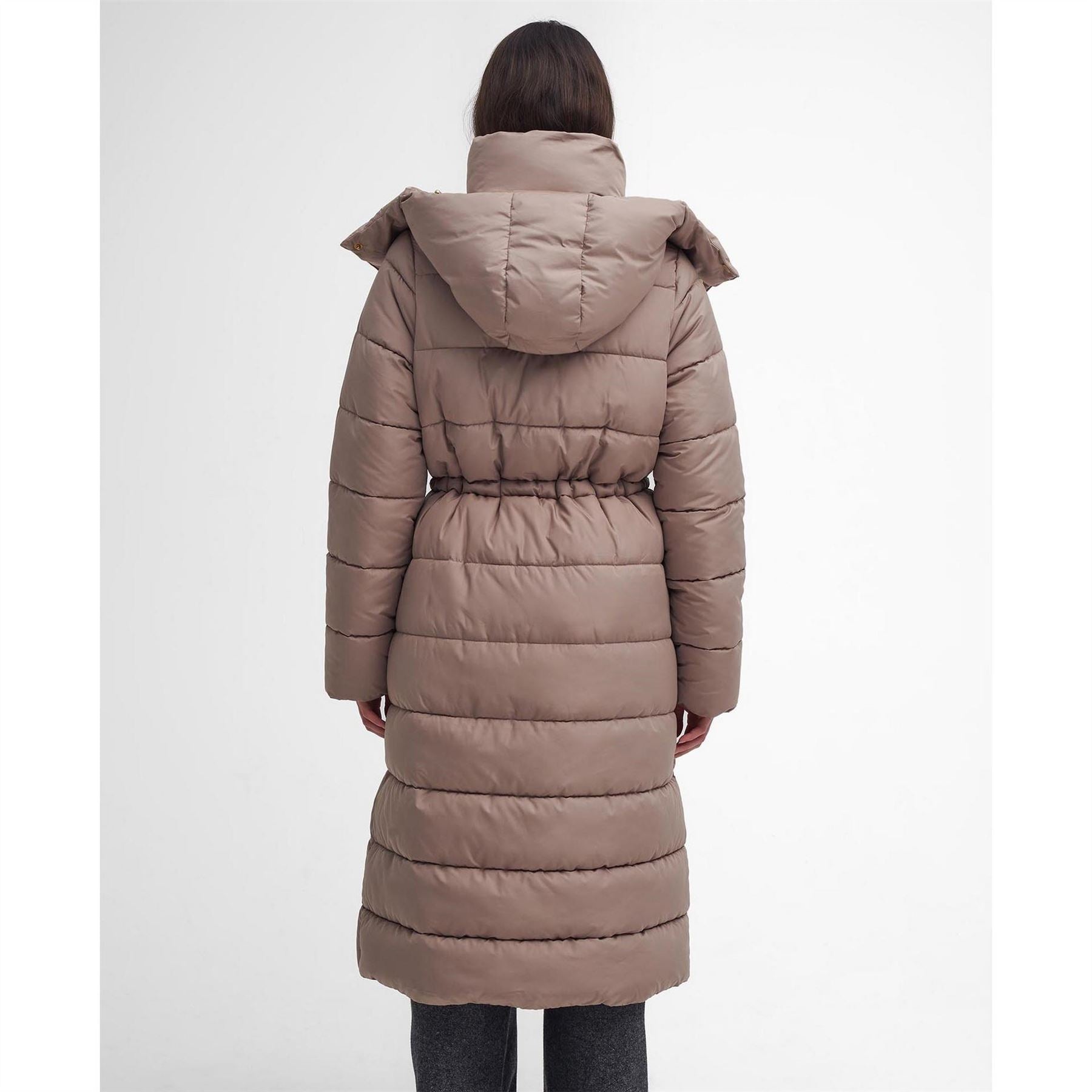 Barbour Mannue Longline Quilted Jacket