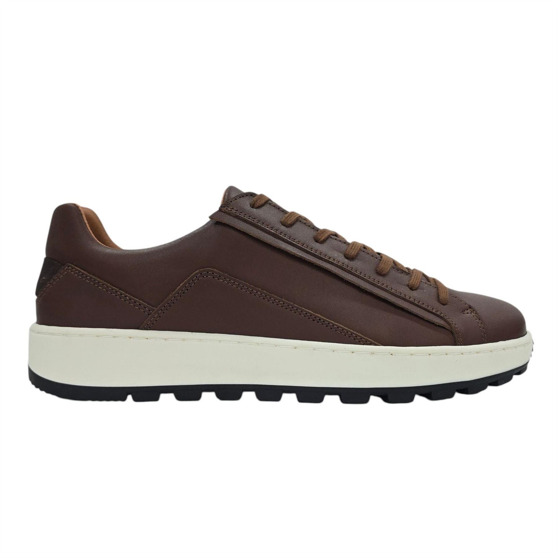 Deakins Gilmore Leather Lace Up Cloudfoam Low Top Trainers