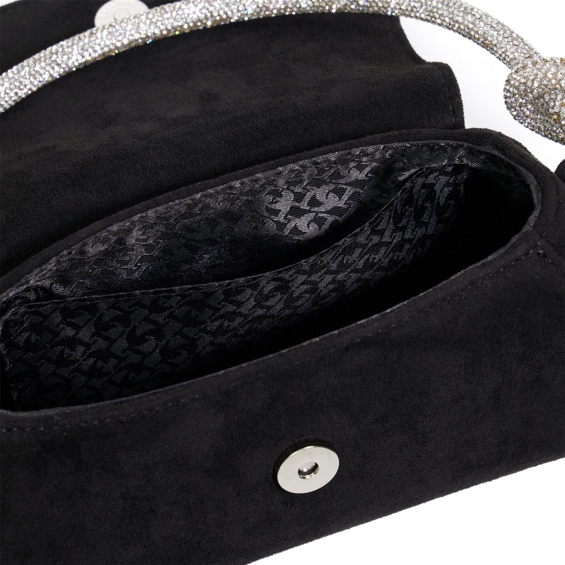 Dune London Brynleyo Crystal Trapezoid Shape Baguette Handbag