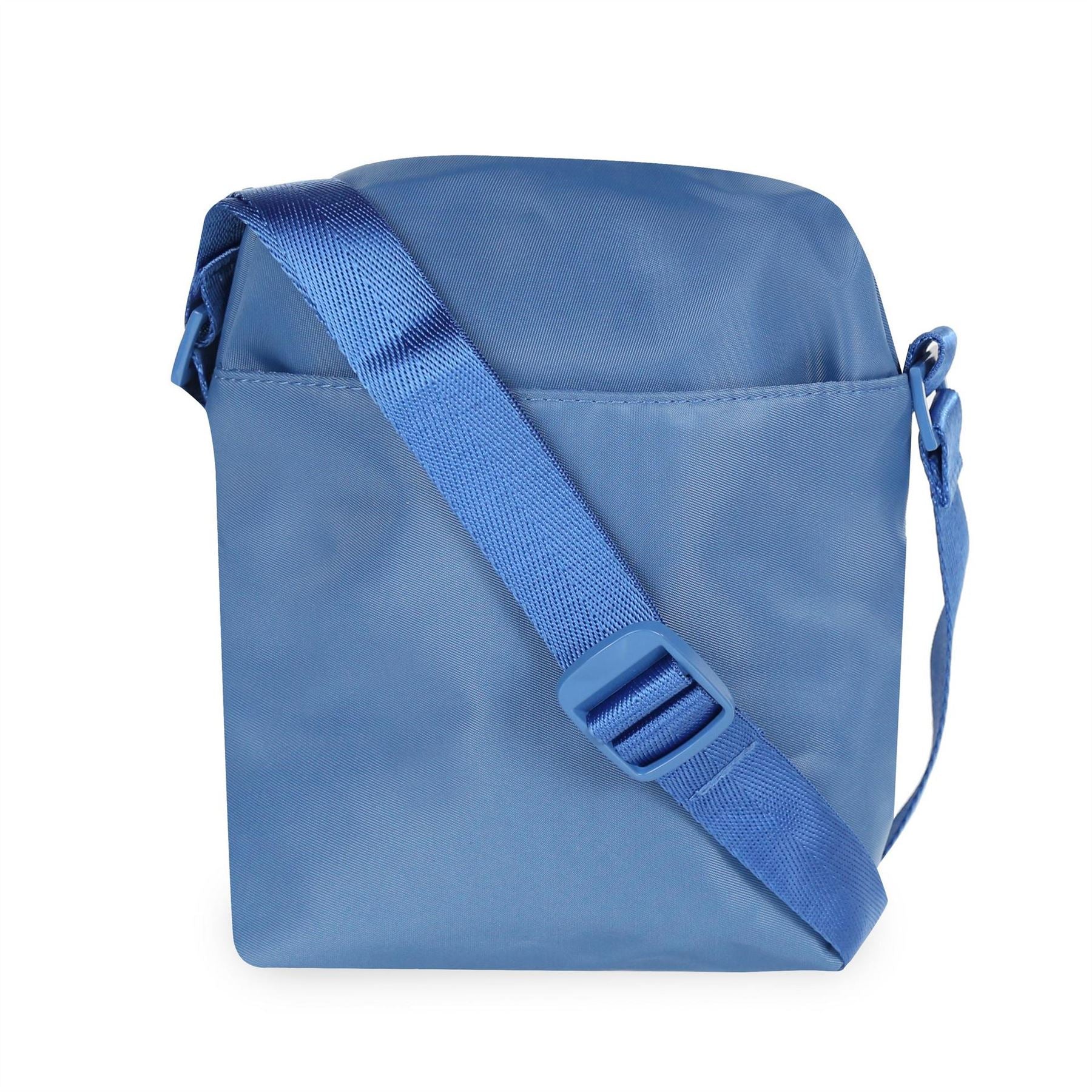 Spiral Rectangle Cross Body Bag with Black Hardware