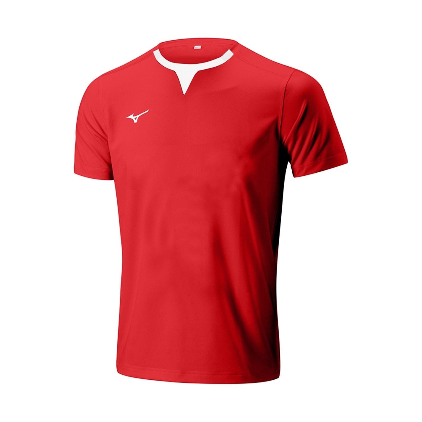 Mizuno Junior Notched Neck Regular Fit Athletic Shirt