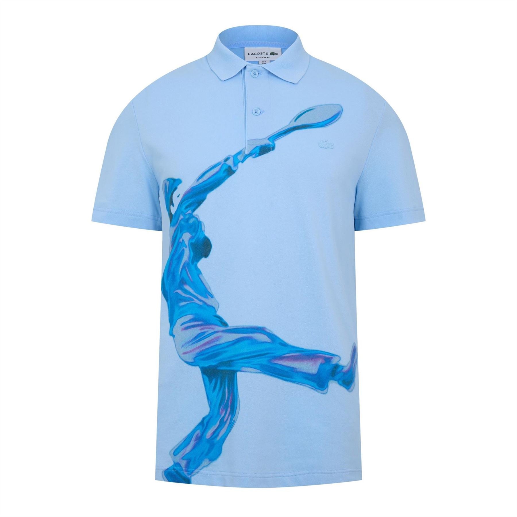 Lacoste Printed Short Sleeve Polo Shirt