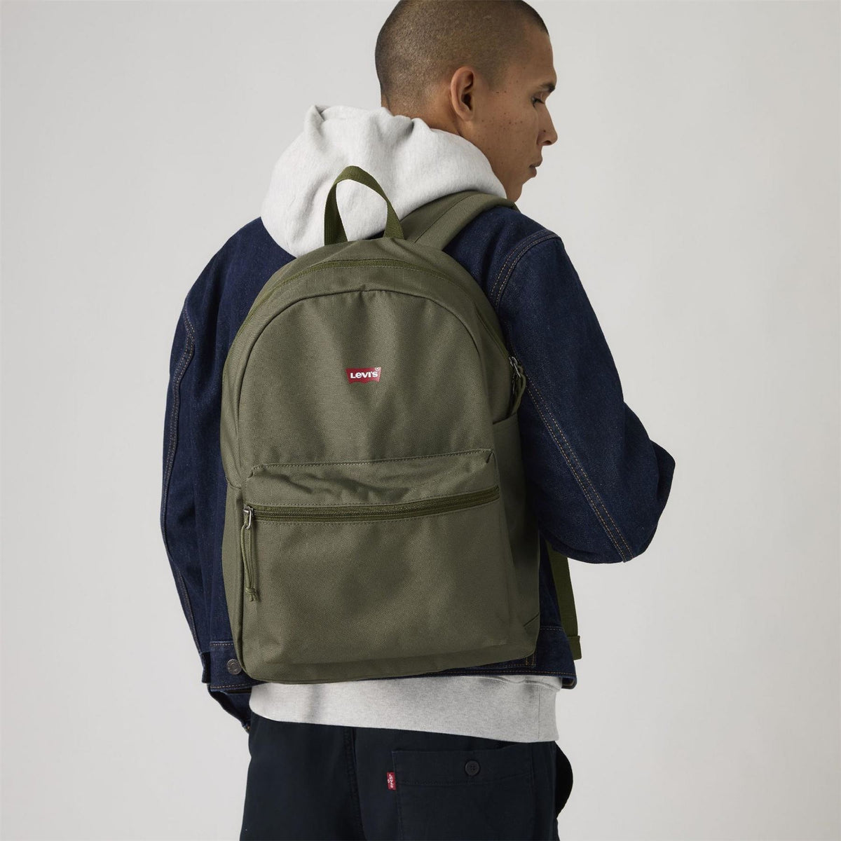 Levis Basic Laptop Backpack with Logo Patch