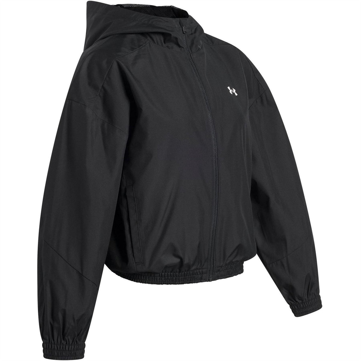 Under Armour Icon Woven Full Zip Fleece Top