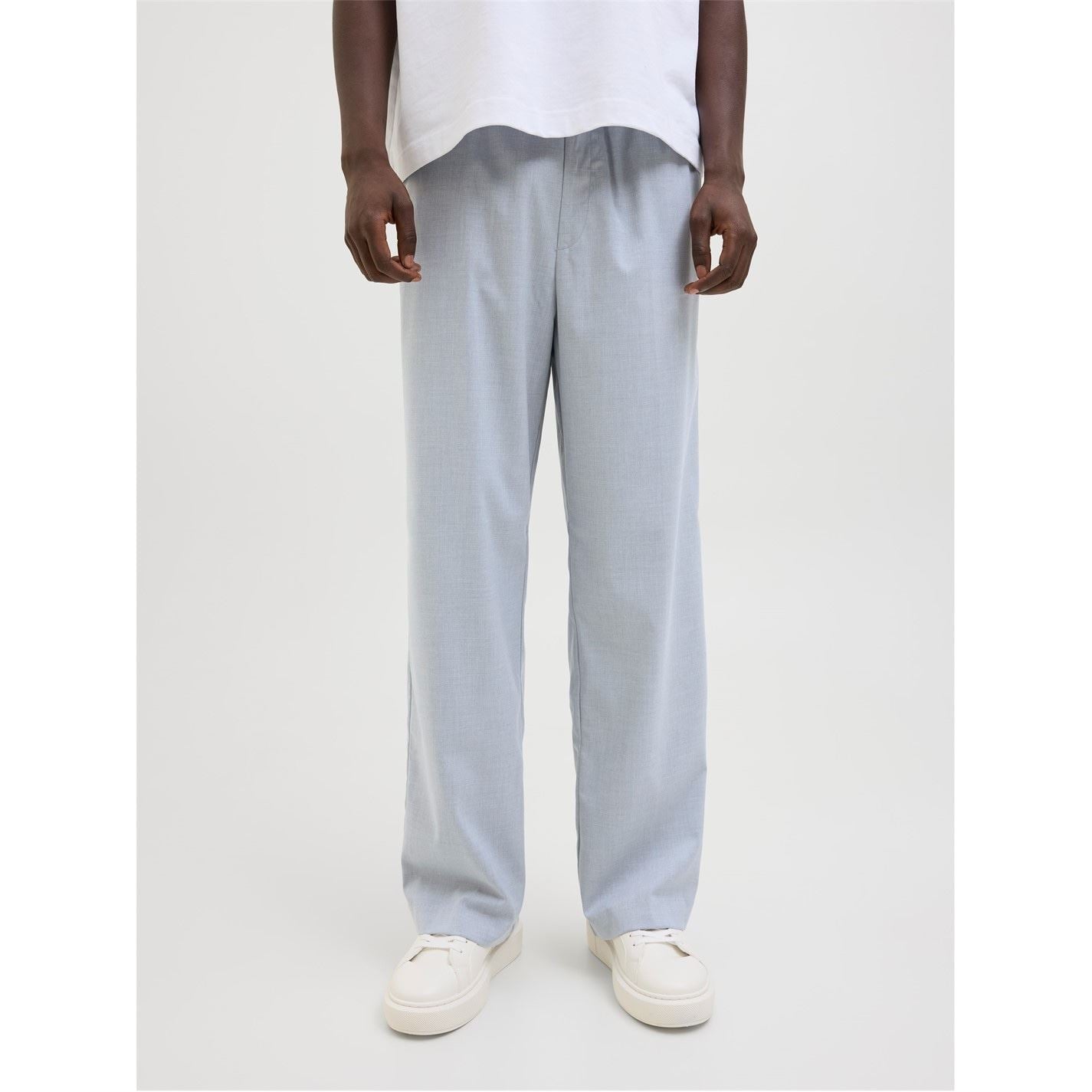 Jack and Jones Bill Solid Patterned Wide Leg Joggers
