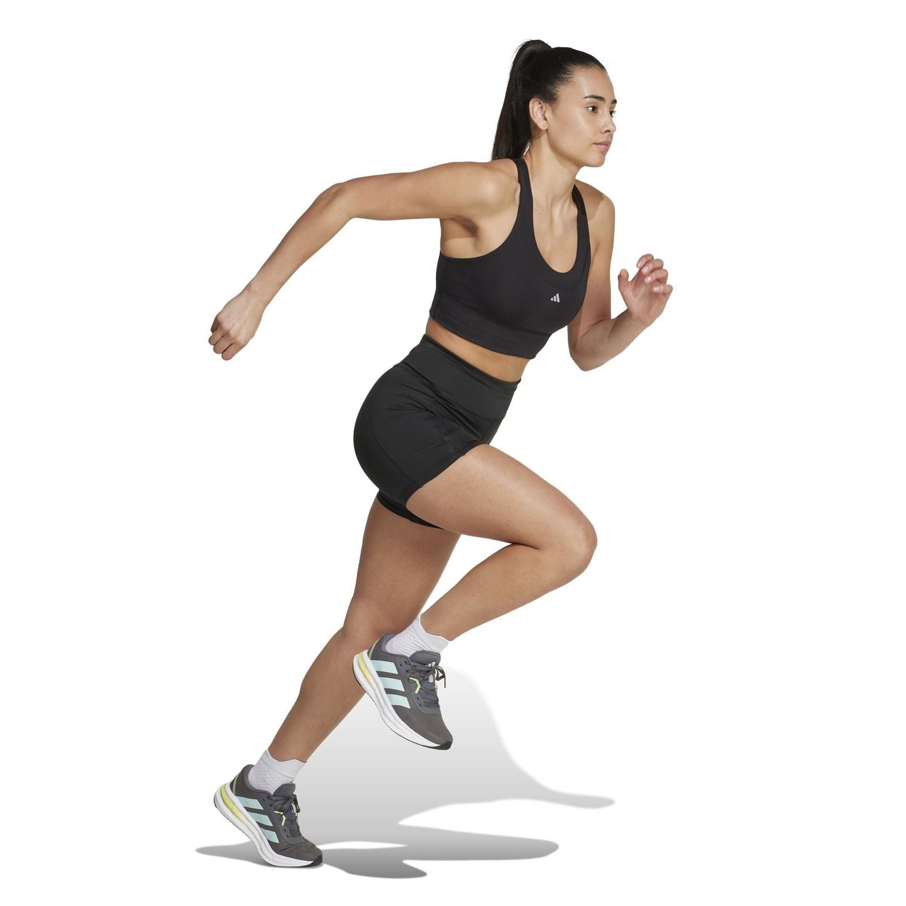 adidas Womens The Run Short Leggings