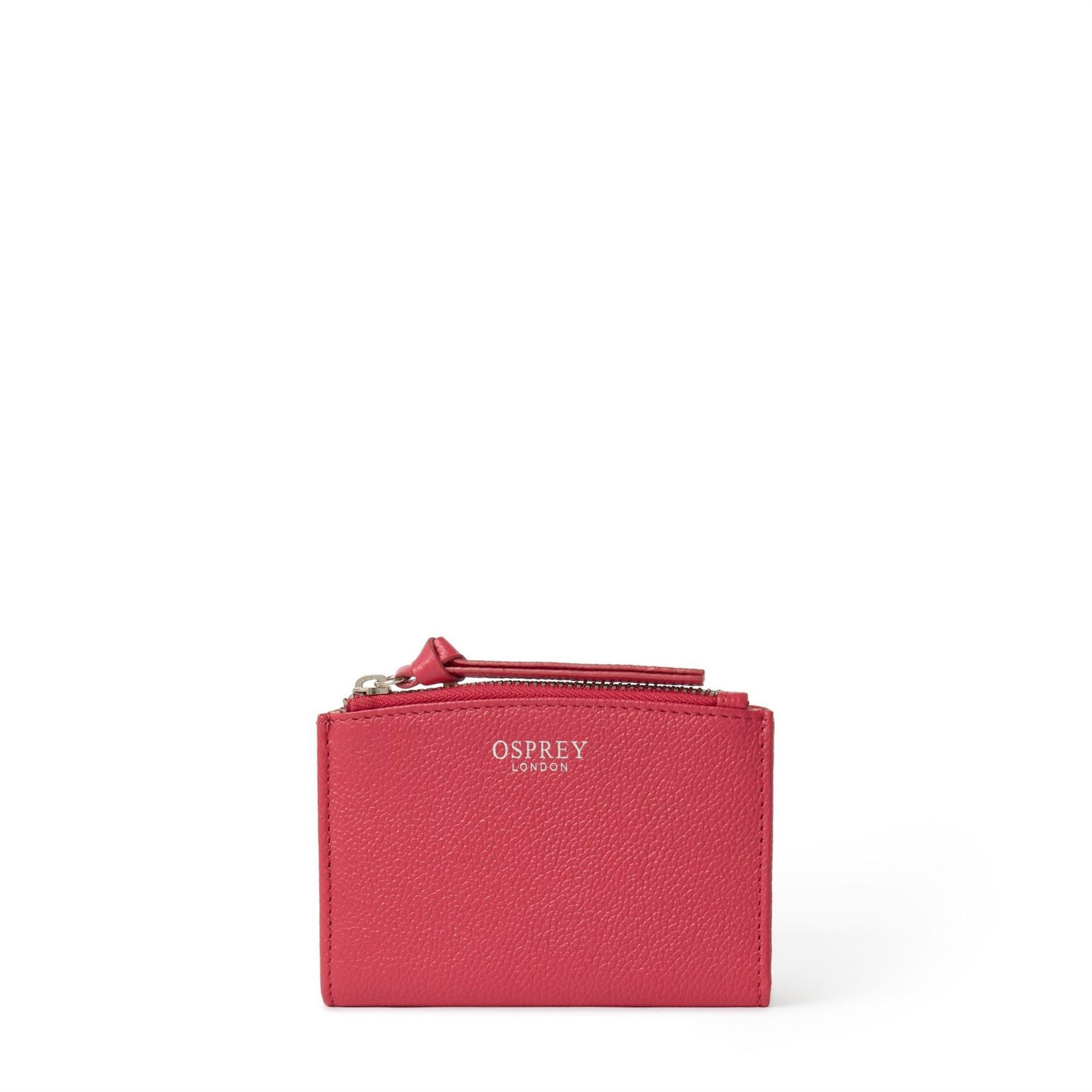 Osprey London London Molly Curved Bi Fold Leather Card Holder