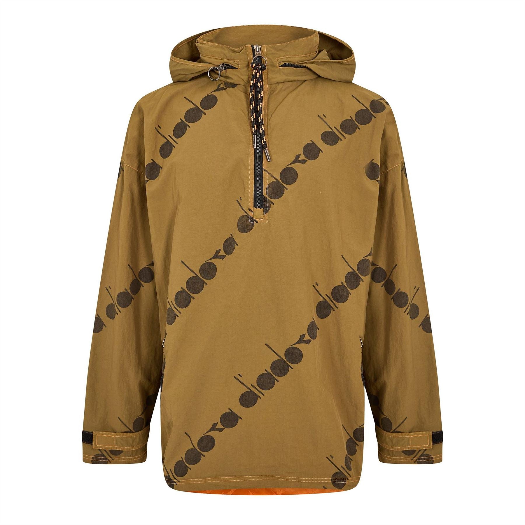 Diadora All Over Logo Anorak Rain Jacket