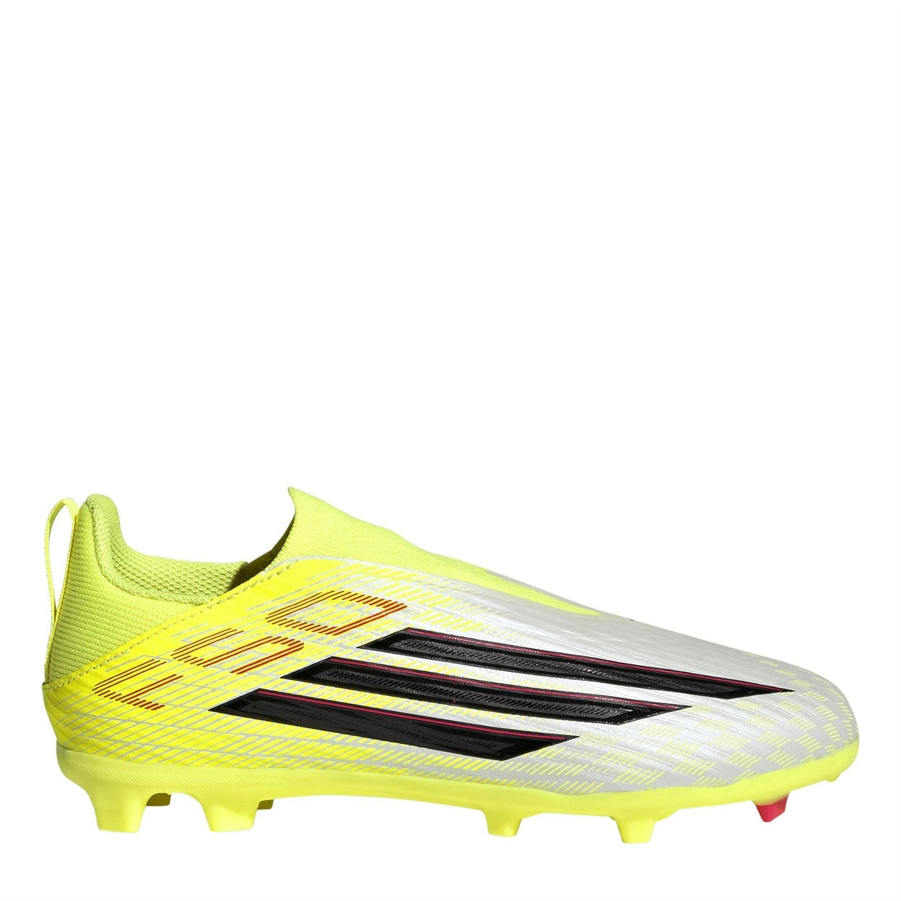 adidas F50 Academy Laceless Juniors Firm Ground Football Boots