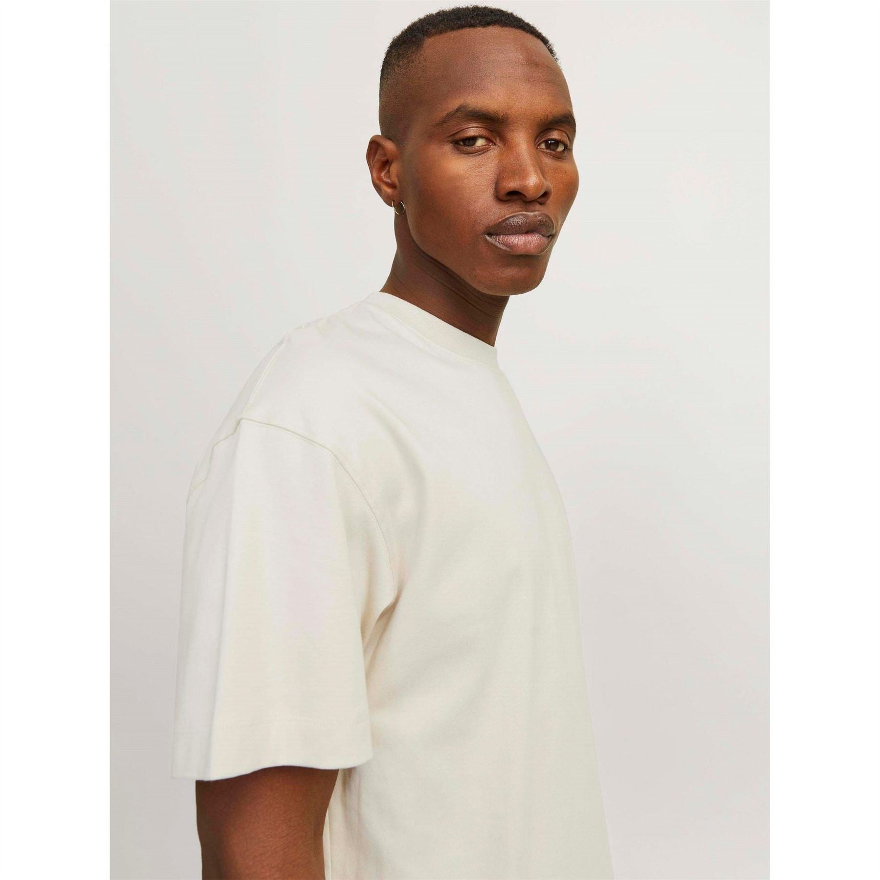 Jack and Jones Mens 220 Gsm Short Sleeve T-Shirt