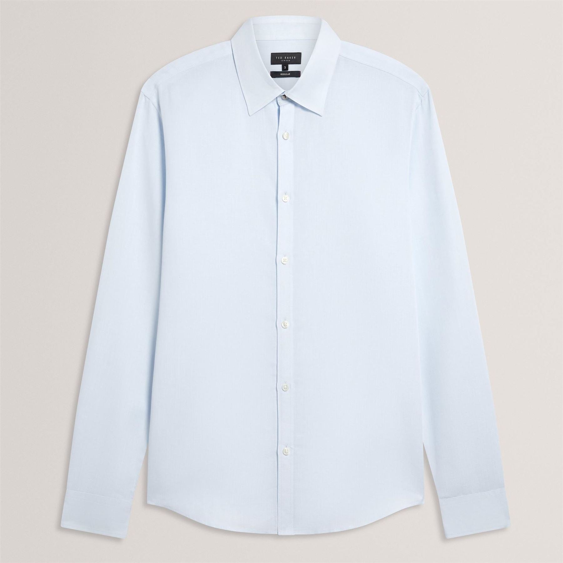 Ted Baker Baker LS Regular Fit Linen Shirt