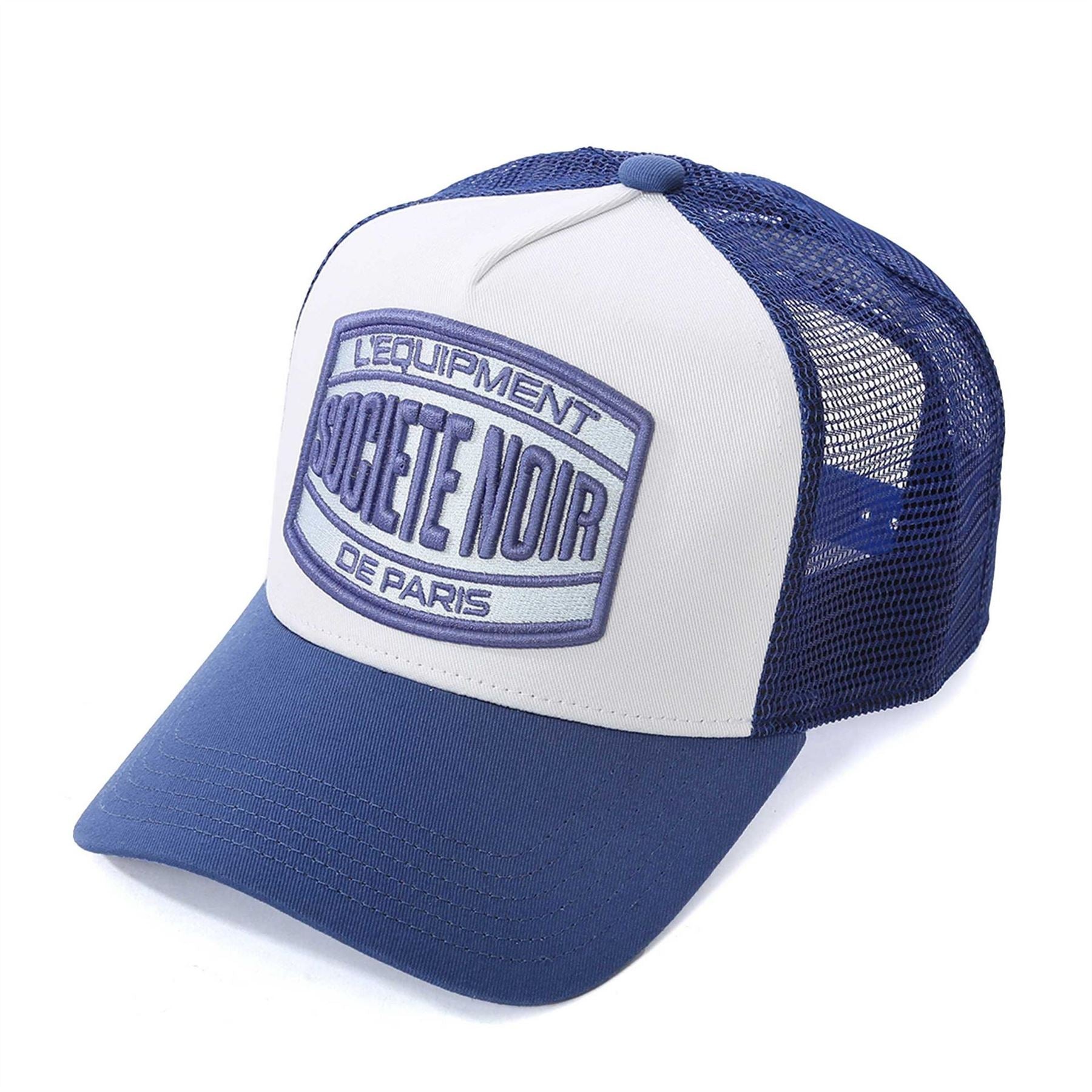 Societe Noir Logo Lettering Adjustable Trucker Cap