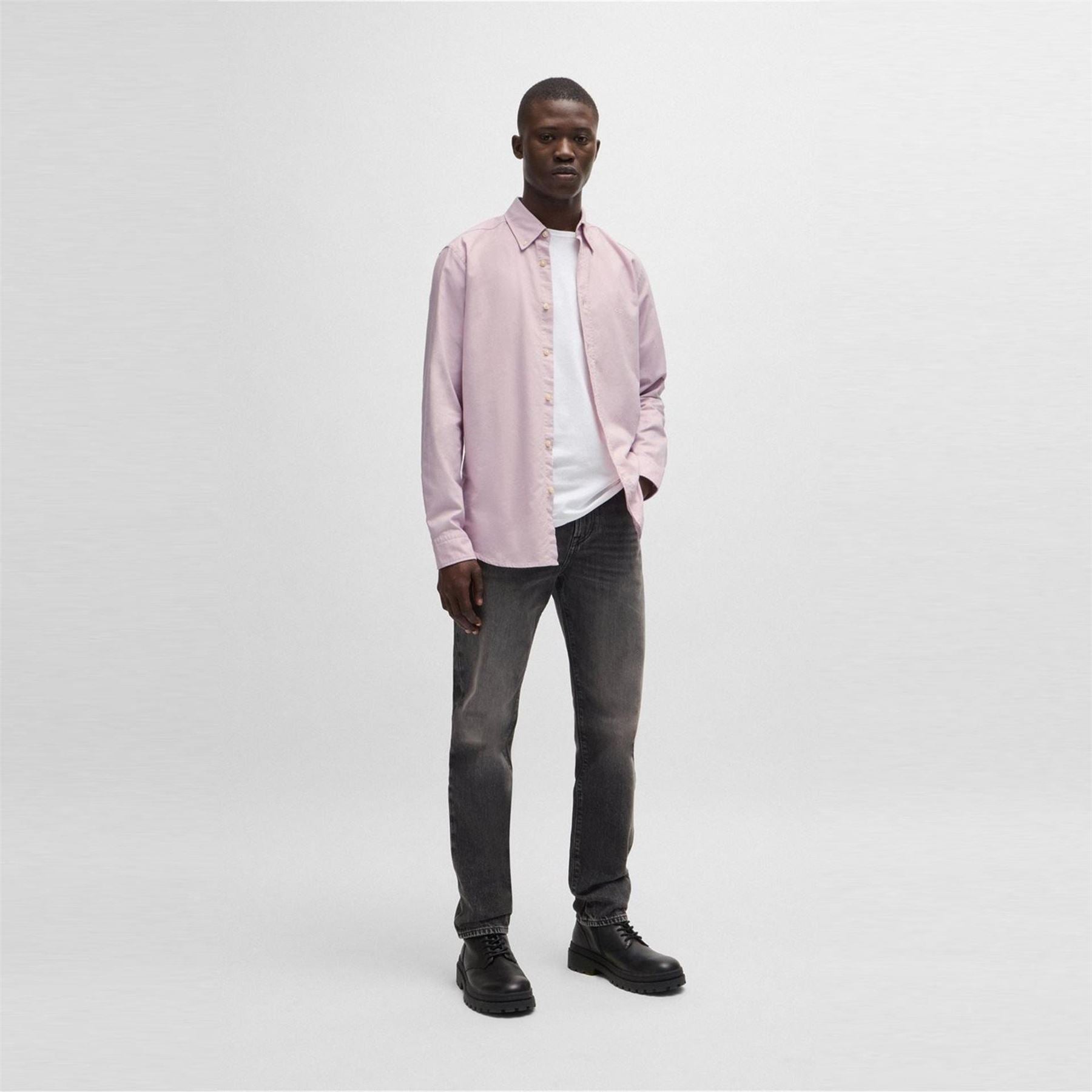 Boss Rickert Oxford Shirt, Classic Style