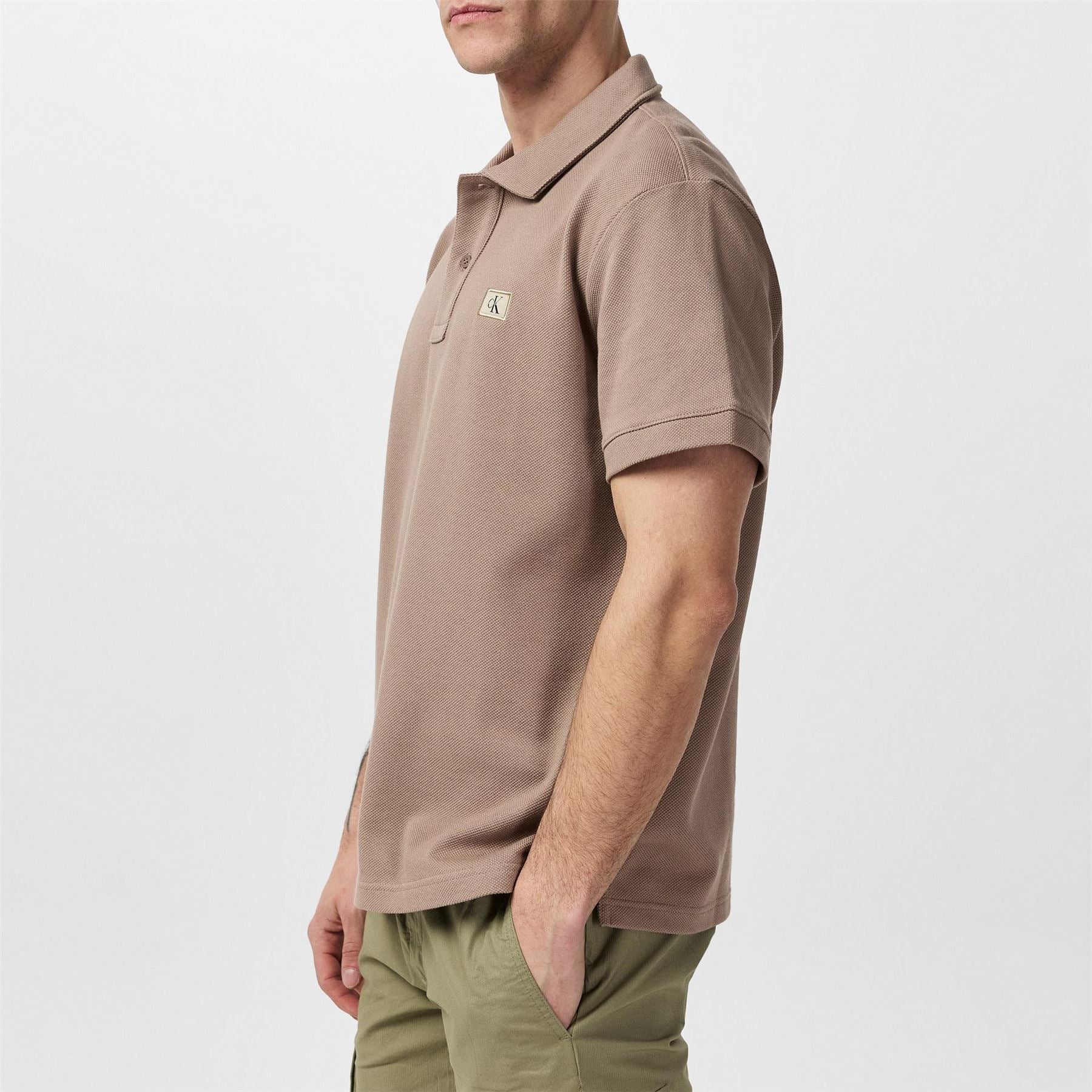 Calvin Klein Jeans Regular Fit Short Sleeve Polo Shirt