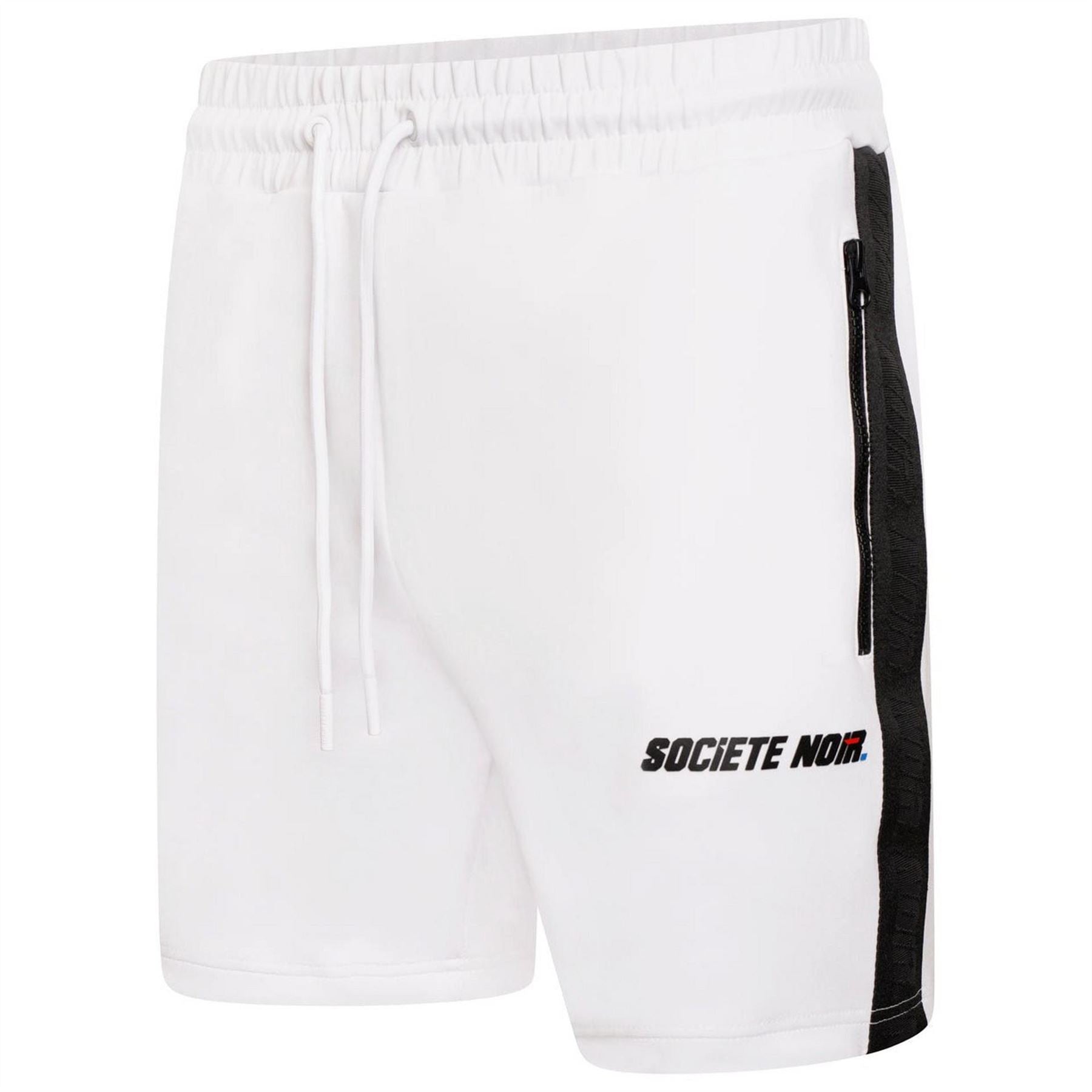 Societe Noir Nyon Bermuda Sweat Shorts with Elasticated Waistband